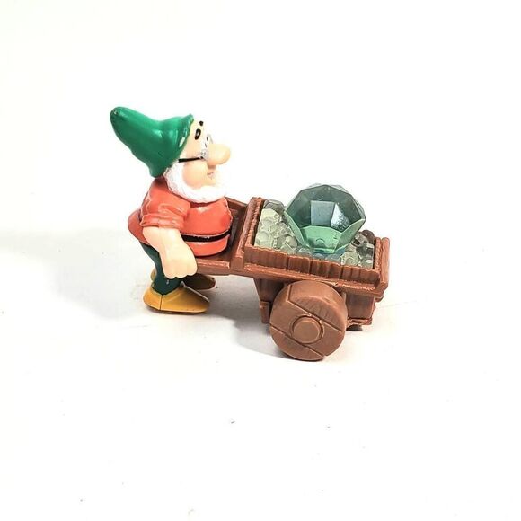1993 Doc Dwarf's Diamond Cart Snow White and the Seven Dwarfs McDonald's Happy M - Picture 3 of 5